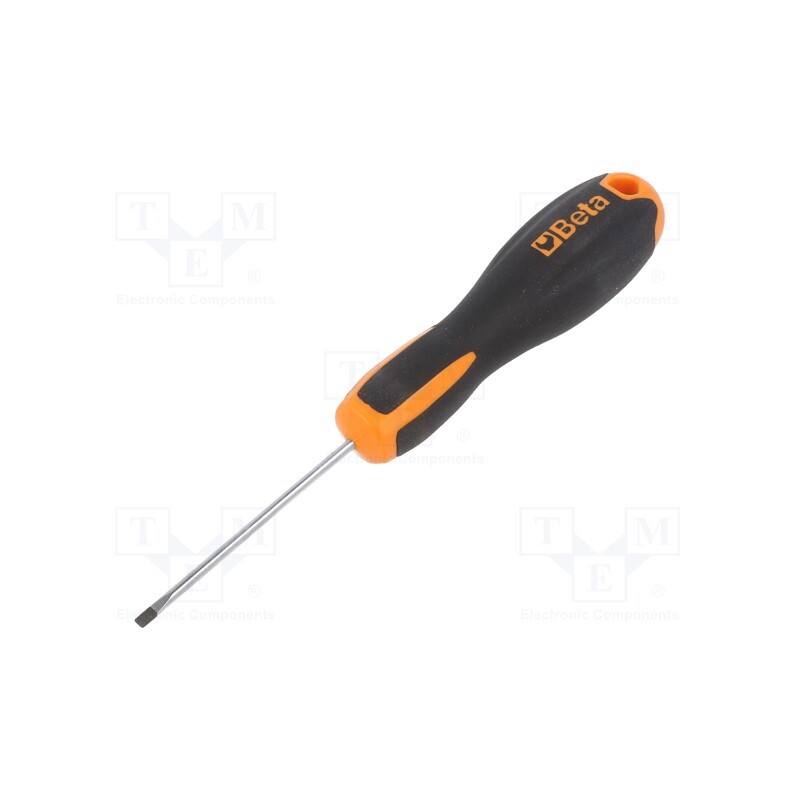 1 pcs x BETA - 12041003 - Screwdriver, slot, 2,5x0,4mm, EVOX, Blade length: 60mm