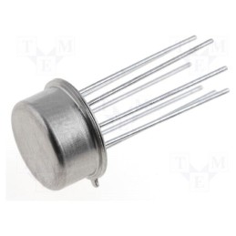 1 pcs x TEXAS INSTRUMENTS - LM741H/NOPB - IC: operational amplifier, 1MHz, 10÷44V, Ch: 1, TO99-8