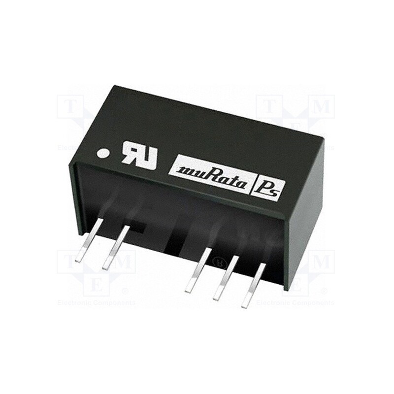 1 pcs x Murata Power Solutions - NMJ0505SC - Converter: DC/DC, 1W, Uin: 4.5÷5.5V, Uout: 5VDC, Uout2: -5VDC