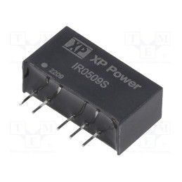 1 pcs x XP POWER - IR0509S - Converter: DC/DC, 3W, Uin: 5V, Uout: 9VDC, Uout2: -9VDC, Iout: 167mA