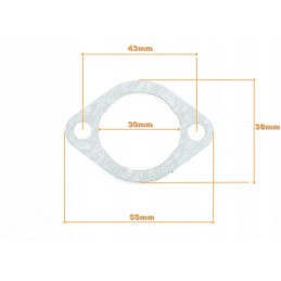 Gy6 4t 125cc intake manifold gasket
