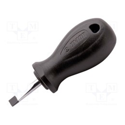 1 pcs x UNIOR - 616399 - Screwdriver, slot, 4,0x0,8mm, 627CR, Blade length: 25mm