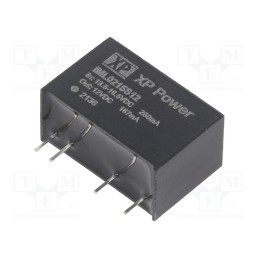 1 pcs x XP POWER - IML0215S12 - Converter: DC/DC, 2W, Uin: 13.5÷16.5V, Uout: 12VDC, Iout: 167mA, SIP7