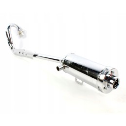 Exhaust muffler quad atv 110 125 4t 139fmb silver