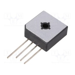 1 pcs x DC COMPONENTS - BR156L - Bridge rectifier: single-phase, Urmax: 600V, If: 15A, Ifsm: 300A
