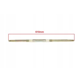 Rear axle atv 110 125 610mm 50 70