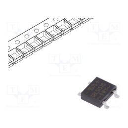 3 pcs x TAIWAN SEMICONDUCTOR - DBLS157G RD - Bridge rectifier: single-phase, 1kV, If: 1.5A, Ifsm: 50A, DBLS, SMT