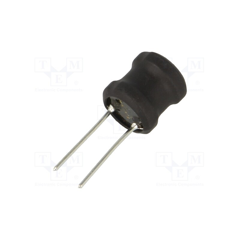 2 pcs x FERROCORE - COIL1010-2.2 - Inductor: wire, THT, 2.2mH, Ioper: 550mA, 3.5Ω, ±10%, Ø11.5x11.5mm