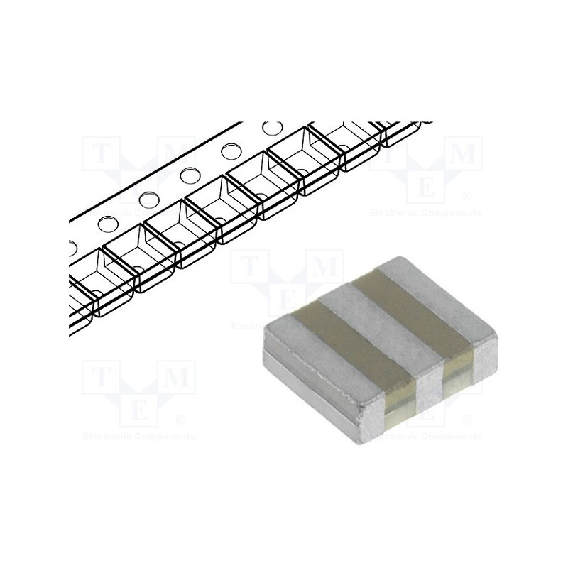 2 pcs x SR PASSIVES - ZTTCS10MT - Resonator: ceramic, 10MHz, SMD, 4.7x4.1x1.6mm, Tol: ±0.5%