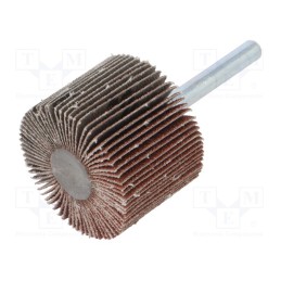 1 pcs x PG PROFESSIONAL - RG.050 - Wheel, Granularity: 80, Mounting: rod 6mm, with lever, Ø40x30mm