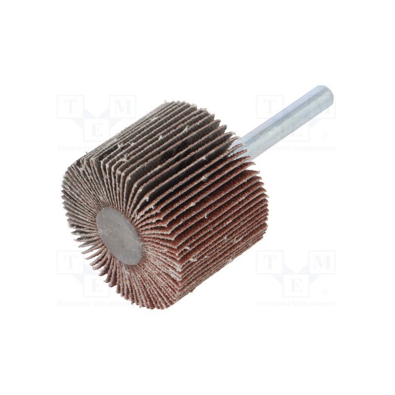 1 pcs x PG PROFESSIONAL - RG.050 - Wheel, Granularity: 80, Mounting: rod 6mm, with lever, Ø40x30mm