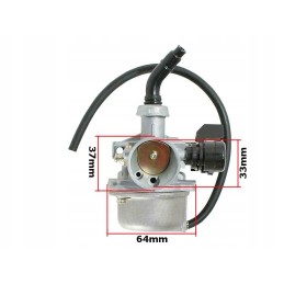 Carburetor atv 110 125 choke on lever fu engine after