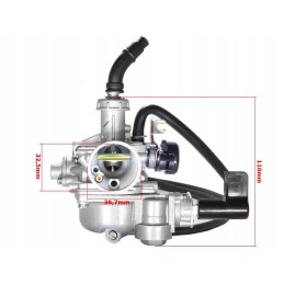 ATV carburetor 125 cg, cable choke, tap, fu engine