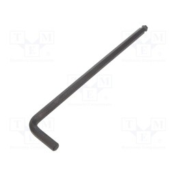 1 pcs x WIHA - 3874 - Wrench, hex key,spherical, HEX 8mm, Overall len: 206mm