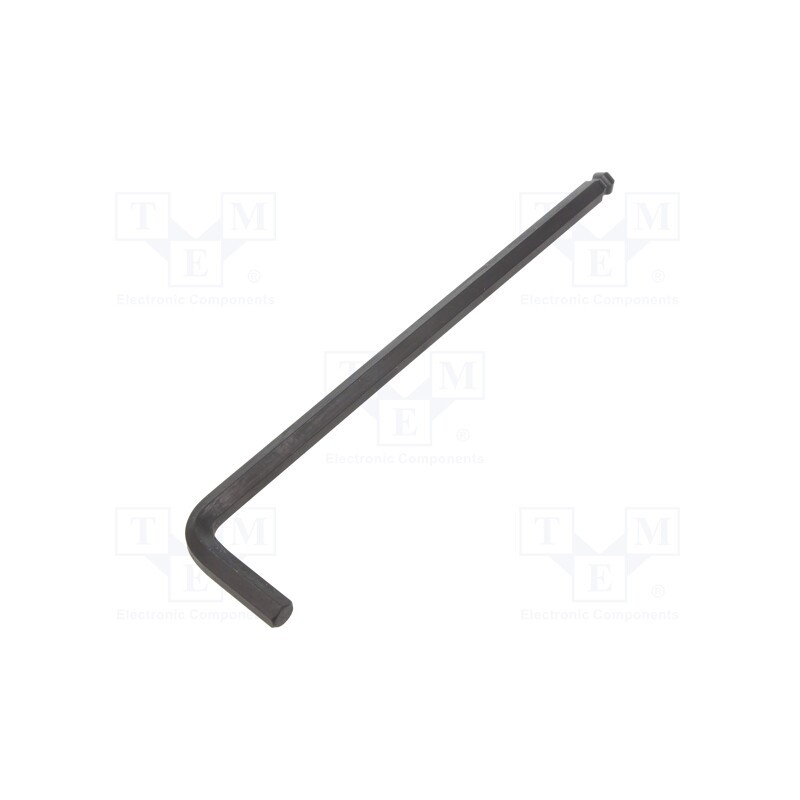 1 pcs x WIHA - 3874 - Wrench, hex key,spherical, HEX 8mm, Overall len: 206mm