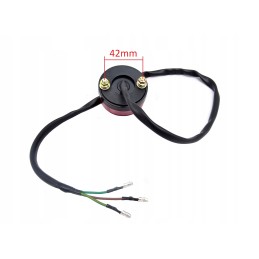 LED lamp rear panel illumination for ATV Quad