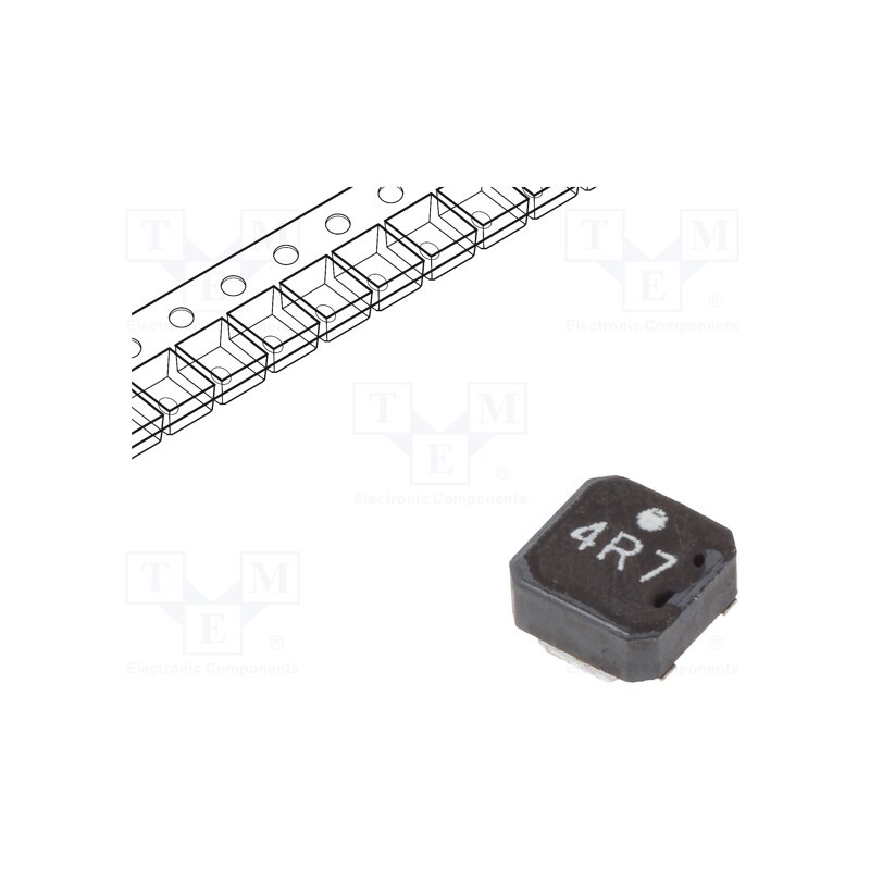 2 pcs x TDK - VLCF4020T-4R7N1R2 - Inductor: ferrite, SMD, 4.7uH, 1.71A, 89mΩ, ±30%, VLCF