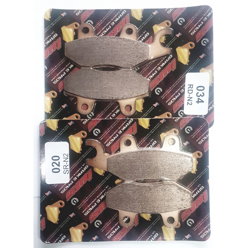 Can am commander 1000 front brake pads 2 pcs