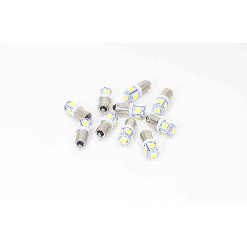 Bulb 12v 4w t8 5 ba9s led 10pcs no ece wb