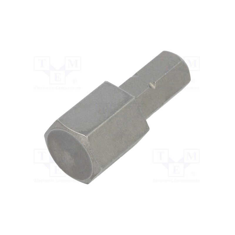 1 pcs x WIHA - 1710 - Screwdriver bit, hex key, HEX 10mm, Overall len: 25mm, STANDARD