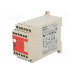1 pcs x OMRON - G9SA-301 24AC/DC - Module: safety relay, G9SA, 24VAC, 24VDC, IN: 2, -20÷55°C