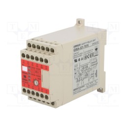 1 pcs x OMRON - G9SA-321-T075 24AC/DC - Module: safety relay, G9SA, 24VAC, 24VDC, IN: 2, -20÷55°C, 0.5÷7.5s