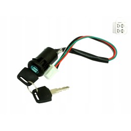 Ignition switch pocket quad atv cross universal 4 pins 1 cube xtr kayo mrf pit