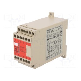 1 pcs x OMRON - G9SA-501 24AC/DC - Module: safety relay, G9SA, 24VAC, 24VDC, IN: 2, -20÷55°C