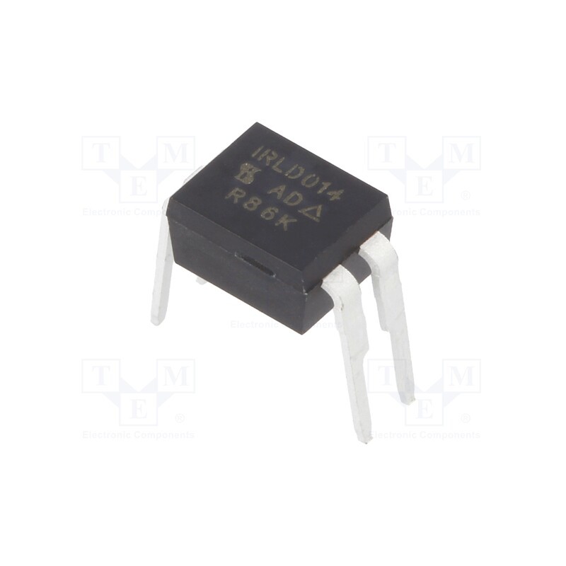 1 pcs x VISHAY - IRLD014PBF - Transistor: N-MOSFET, unipolar, 60V, 1.2A, 1.3W, HVMDIP