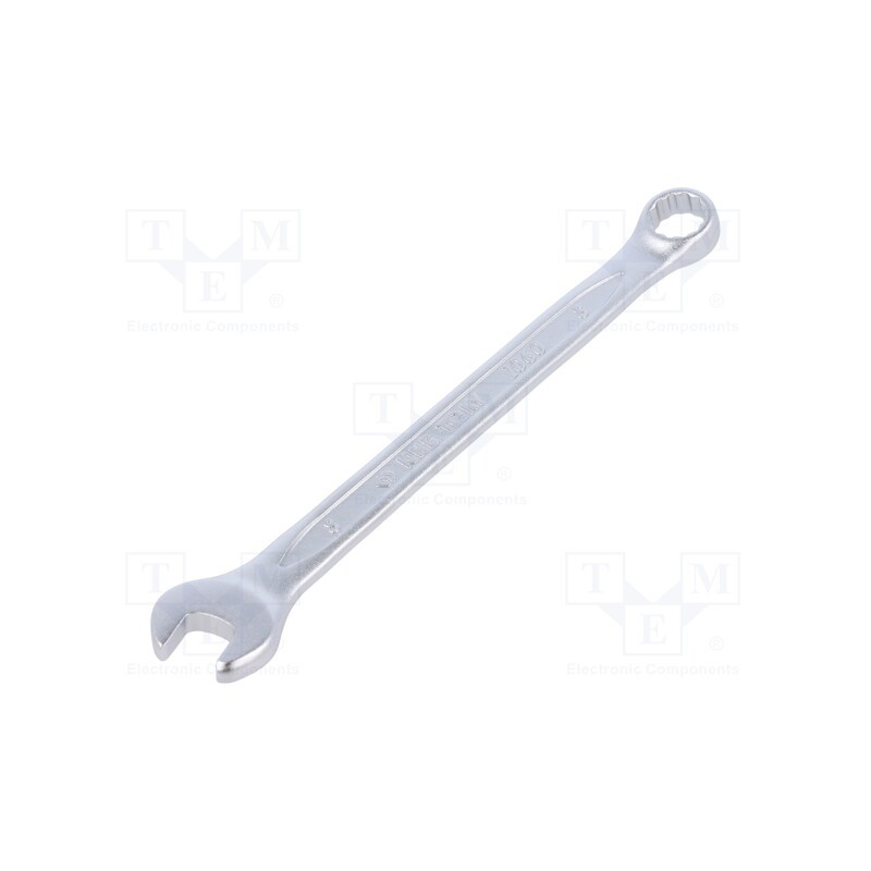 1 pcs x KING TONY - 1060-08 - Wrench, combination spanner, 8mm, Chrom-vanadium steel, L: 125mm