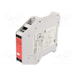 1 pcs x OMRON - G9SB-2002-C - Module: safety relay, G9SB, 24VAC, 24VDC, IN: 2, -25÷55°C