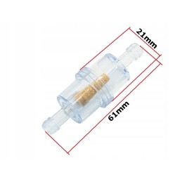 Fuel filter with paper insert atv quad cross