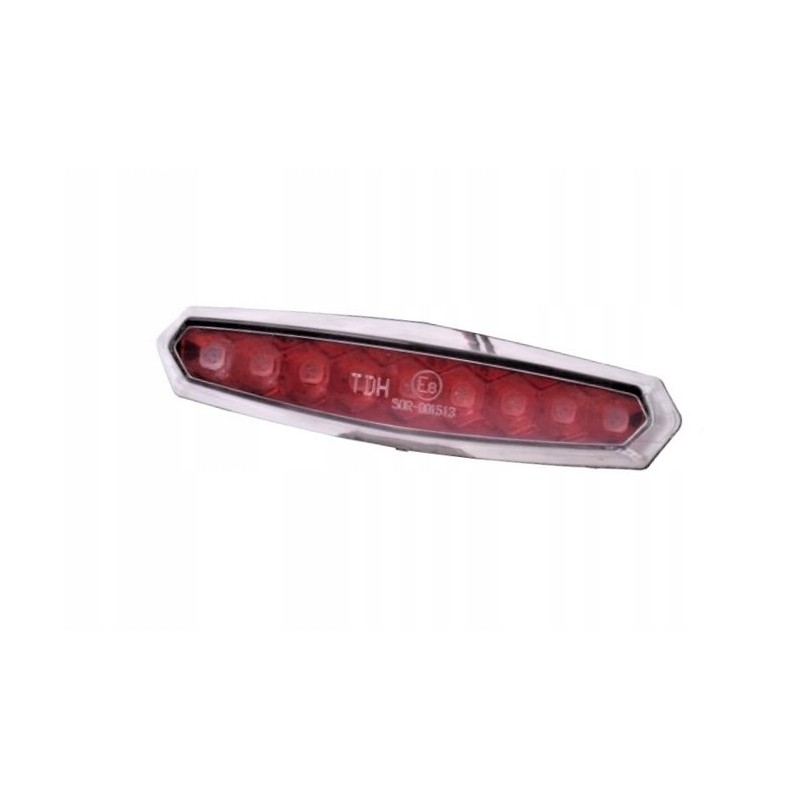 LED rear lamp with ATV board illumination