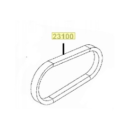 Kymco mxu 400 450 465 maxxer drive belt
