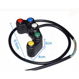 A set of handlebar switches