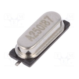 2 pcs x ABRACON - ABLS2-25.000MHZ-D4YF-T - Resonator: quartz, 25MHz, 18pF, SMD, 4.7x11.4x3.3mm