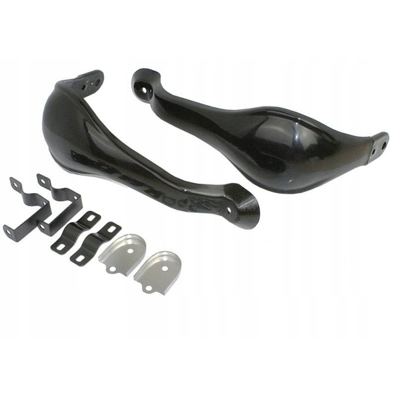 Handbars hand guards atv quad cross enduro set