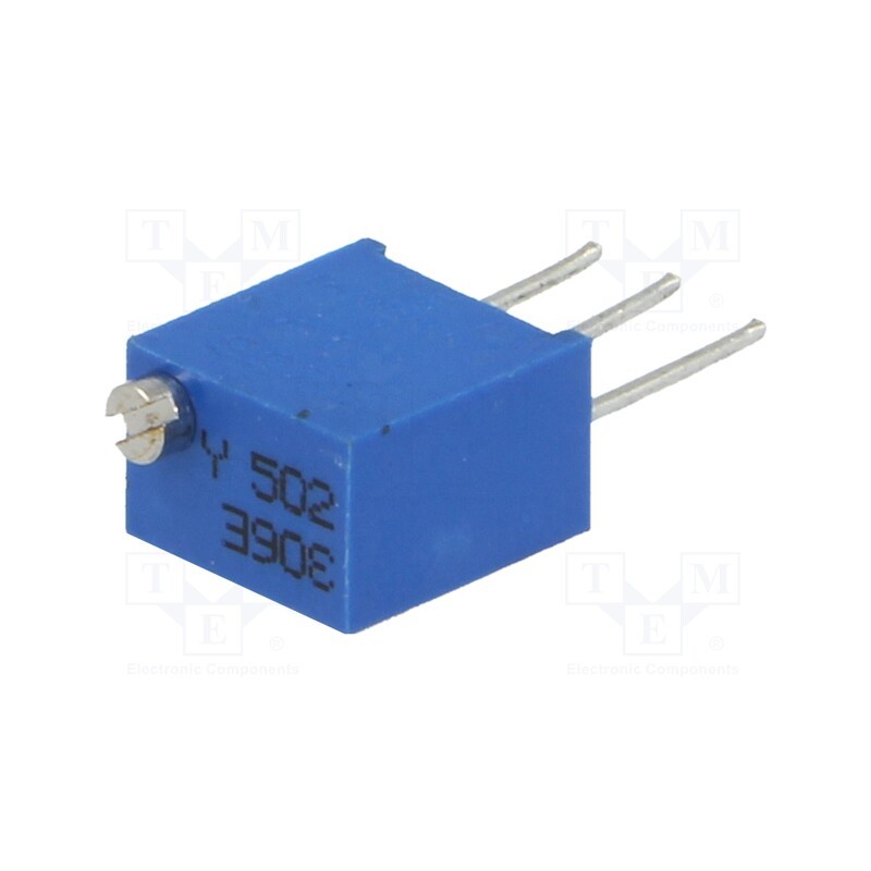 2 pcs x SR PASSIVES - T67Y-5K - Potentiometer: mounting, multiturn, 5kΩ, 250mW, ±10%, linear, THT