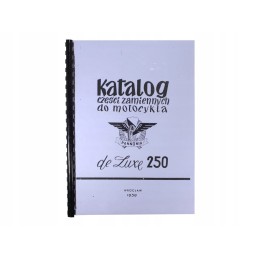 Pannonia de luxe 250 spare parts catalog