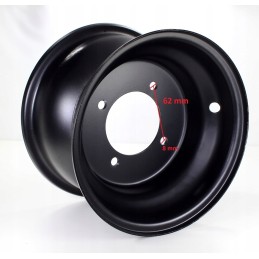 ATV 7 rim 4 screws ATV 125 black fuxin