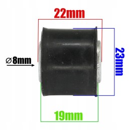 Shock absorber bushing for quad atv 125 150 8mm