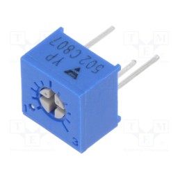2 pcs x VISHAY - T73YP502KT20 - Potentiometer: mounting, single turn,horizontal, 5kΩ, 500mW, ±10%