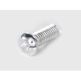 Screw M6 x 15mm, round, 10 pcs, cross