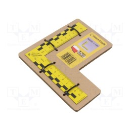 1 pcs x LeanCraft - NADA-1-100-Y - Nib, 100x100mm