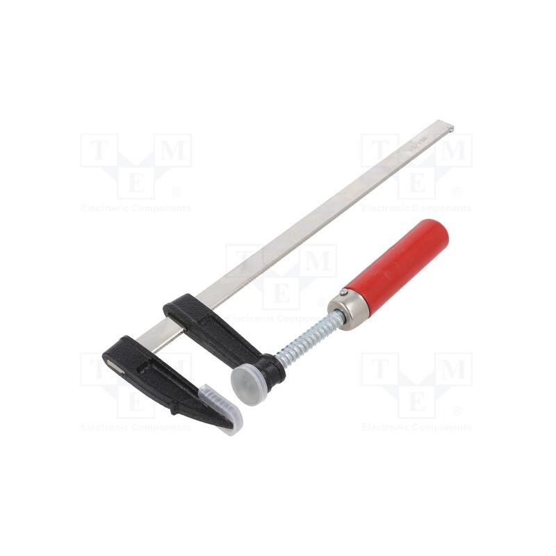 1 pcs x MEGA - 11025 - Universal clamp, steel, Grip capac: max.250mm, D: 50mm, polyamide