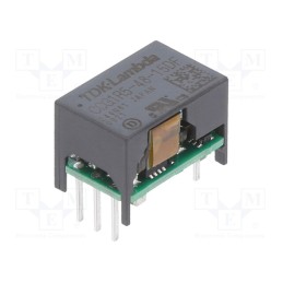 1 pcs x TDK-LAMBDA - CCG1R5-48-15DF - Converter: DC/DC, 1.5W, Uin: 18÷76V, Uout: 15VDC, Uout2: -15VDC, THT