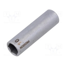 1 pcs x PROXXON - 23778 - Socket, 6-angles,socket spanner, HEX 10mm, 1/4'