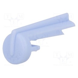 2 pcs x OKW - A1105006 - Pointer, plastic, blue, push-in, arrow, A10