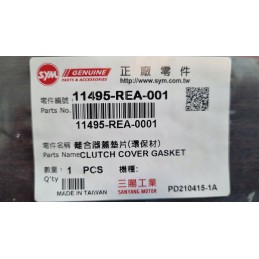 Clutch cover gasket for quad sym quadrider 600