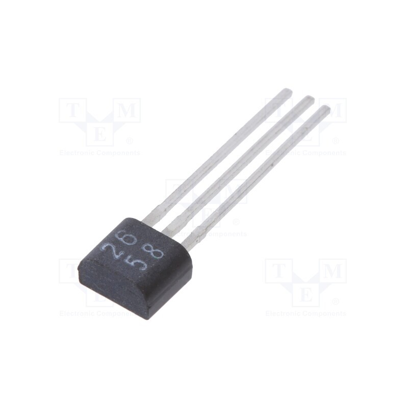 1 pcs x NTE Electronics - NTE2658 - Transistor: PNP, bipolar, 100V, 2A, 1W, TO92